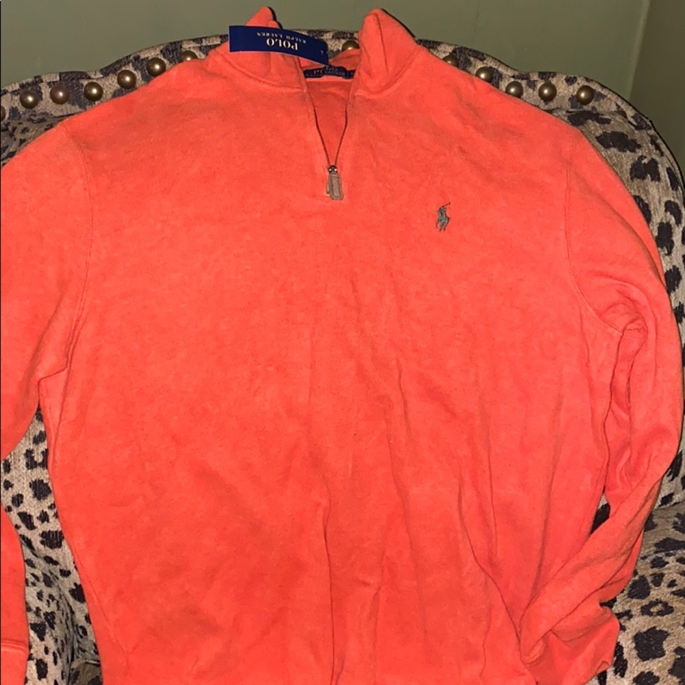 Men’s Polo zip pullover